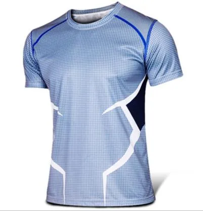 Men fitness t shirt round neck print 21 styles
