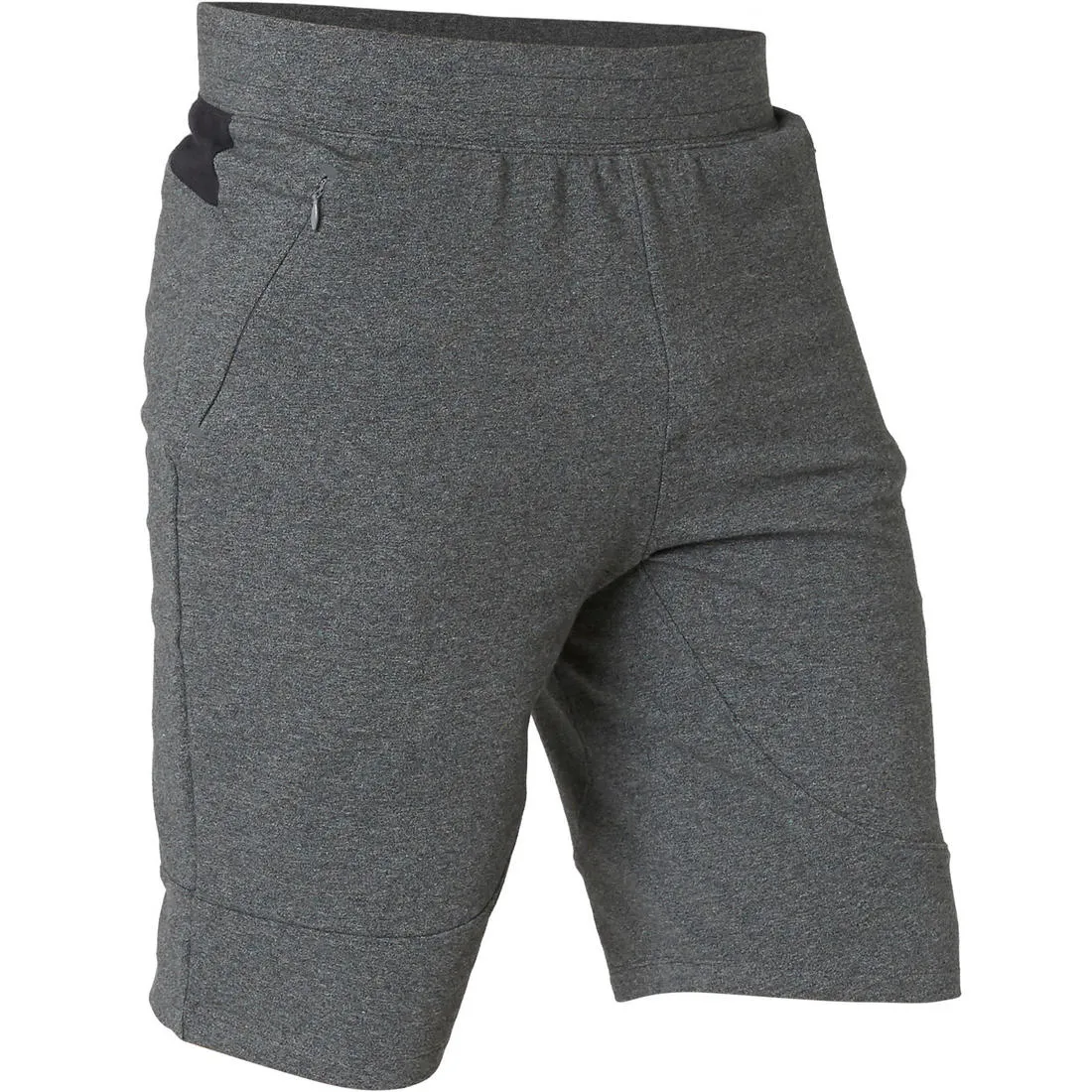Men's Long Sport Slim-Fit Shorts 900 - Dark Grey