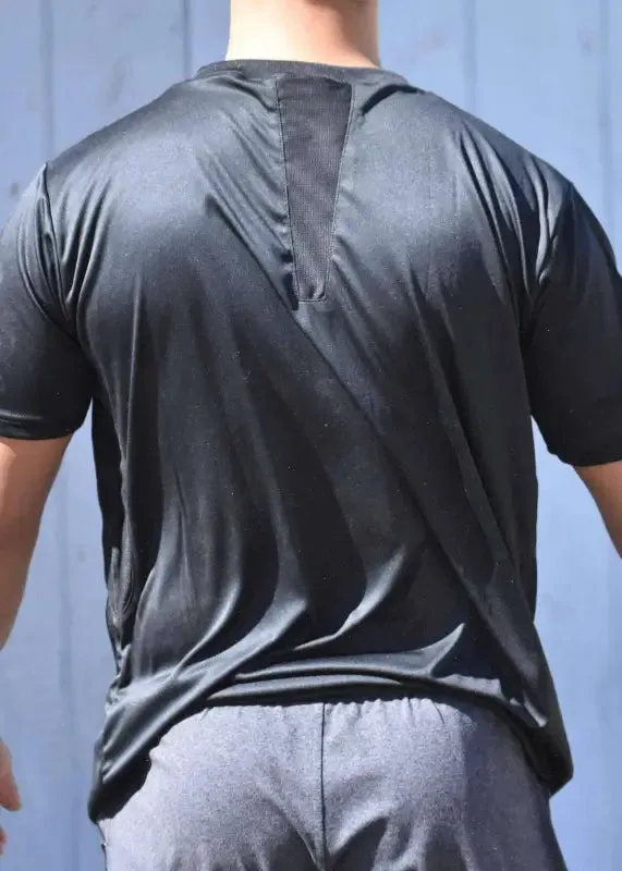Men's Relaxed Fit Gym Shirt for Comfort and Style