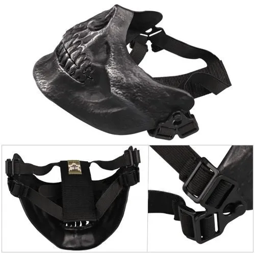Military Half Skull Mask.