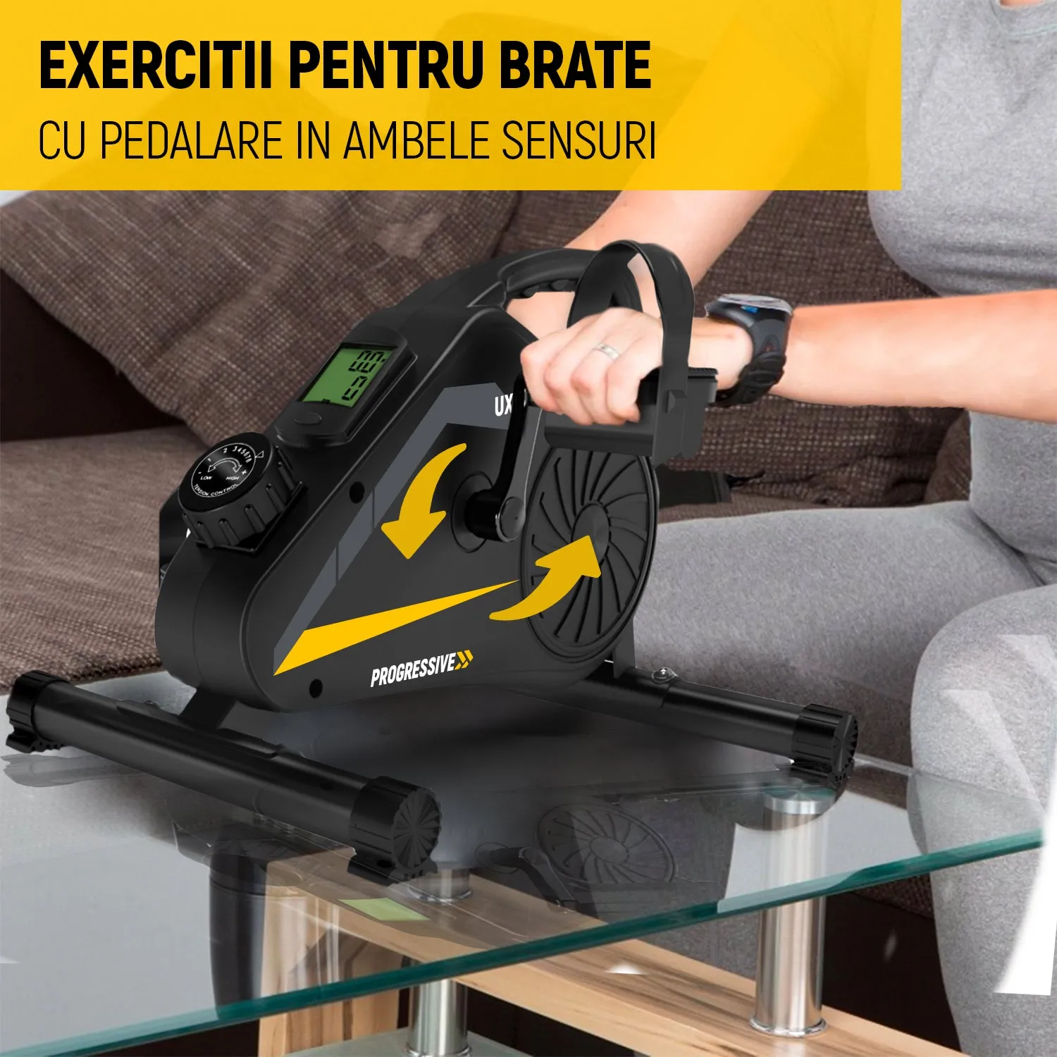 Mini bicicleta fitness PROGRESSIVE UX500