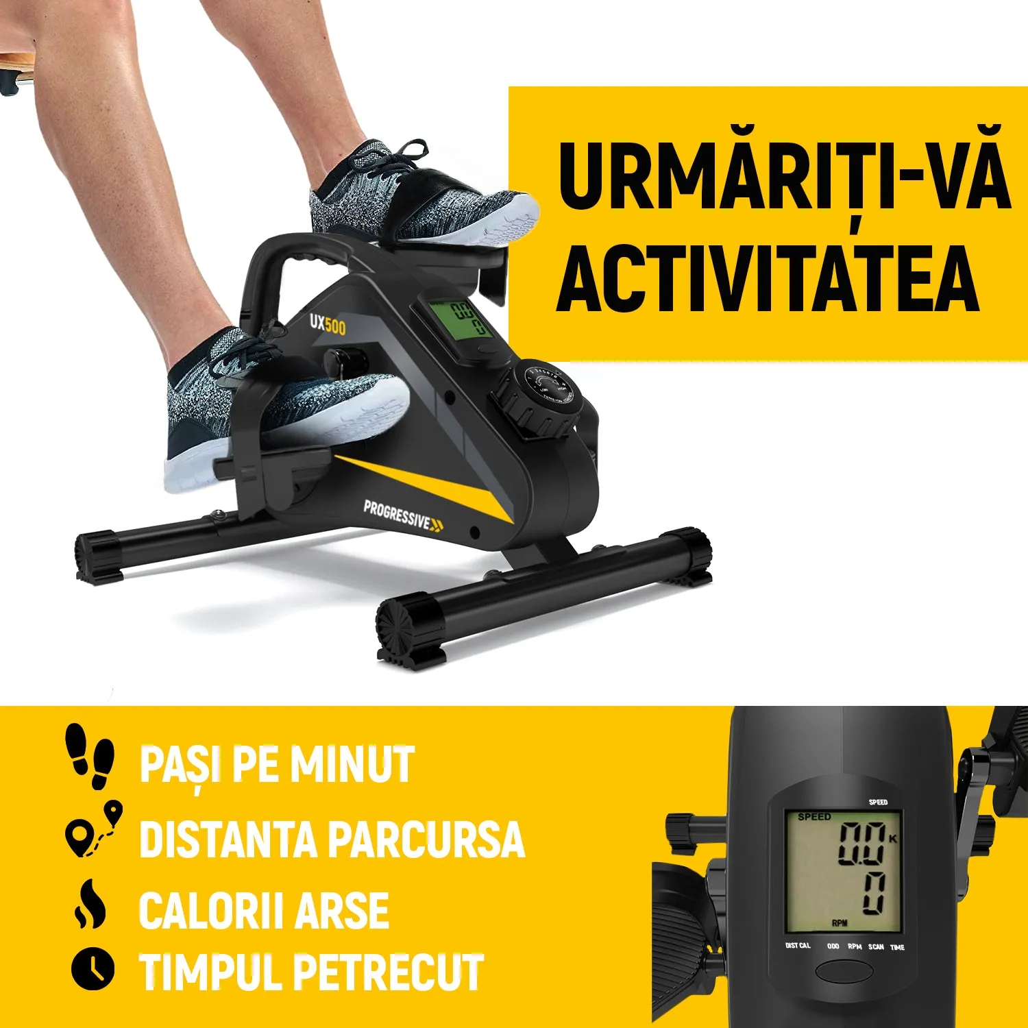 Mini bicicleta fitness PROGRESSIVE UX500
