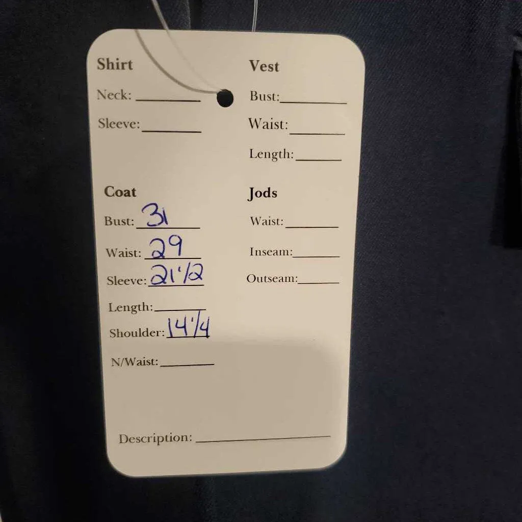 Navy Formal Tux Coat(no pants)