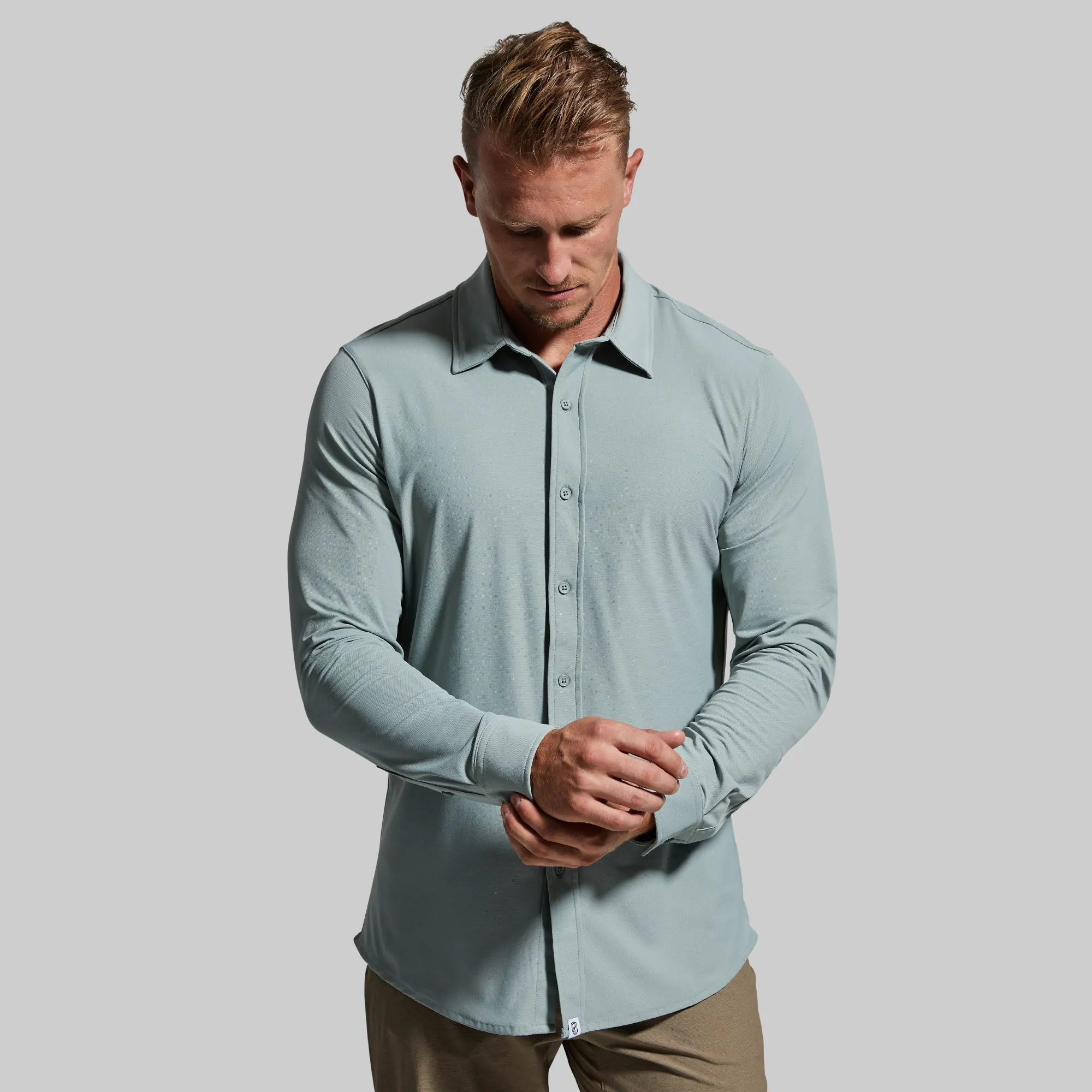 Network Long Sleeve (Sea Sage)
