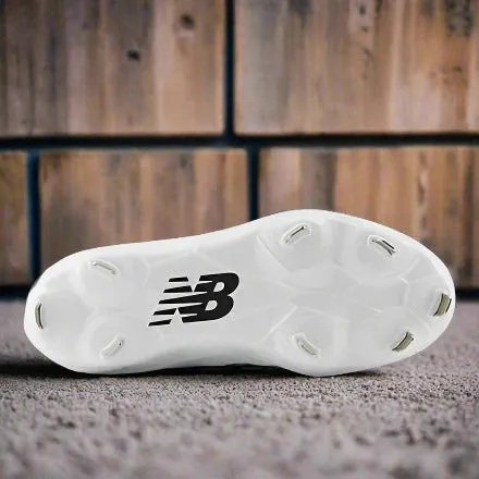 New Balance Fresh Foam X Velo v4 Metal Softball Cleat - White w/ Black