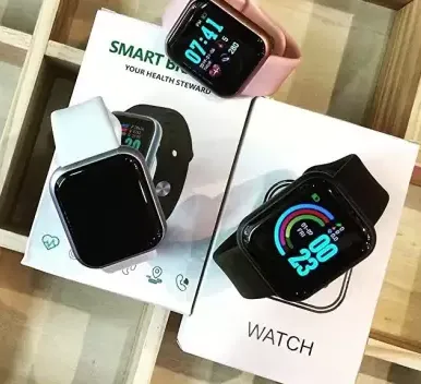 NEW Bymaya PL262 (D20) Latest Fitness Tracker Bluetooth Smart Watch Black (Pack of 1) Smartwatch (Black Strap)