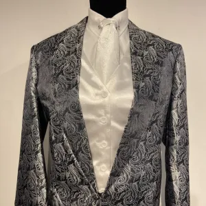 New MTC Silver Paisley Daycoat