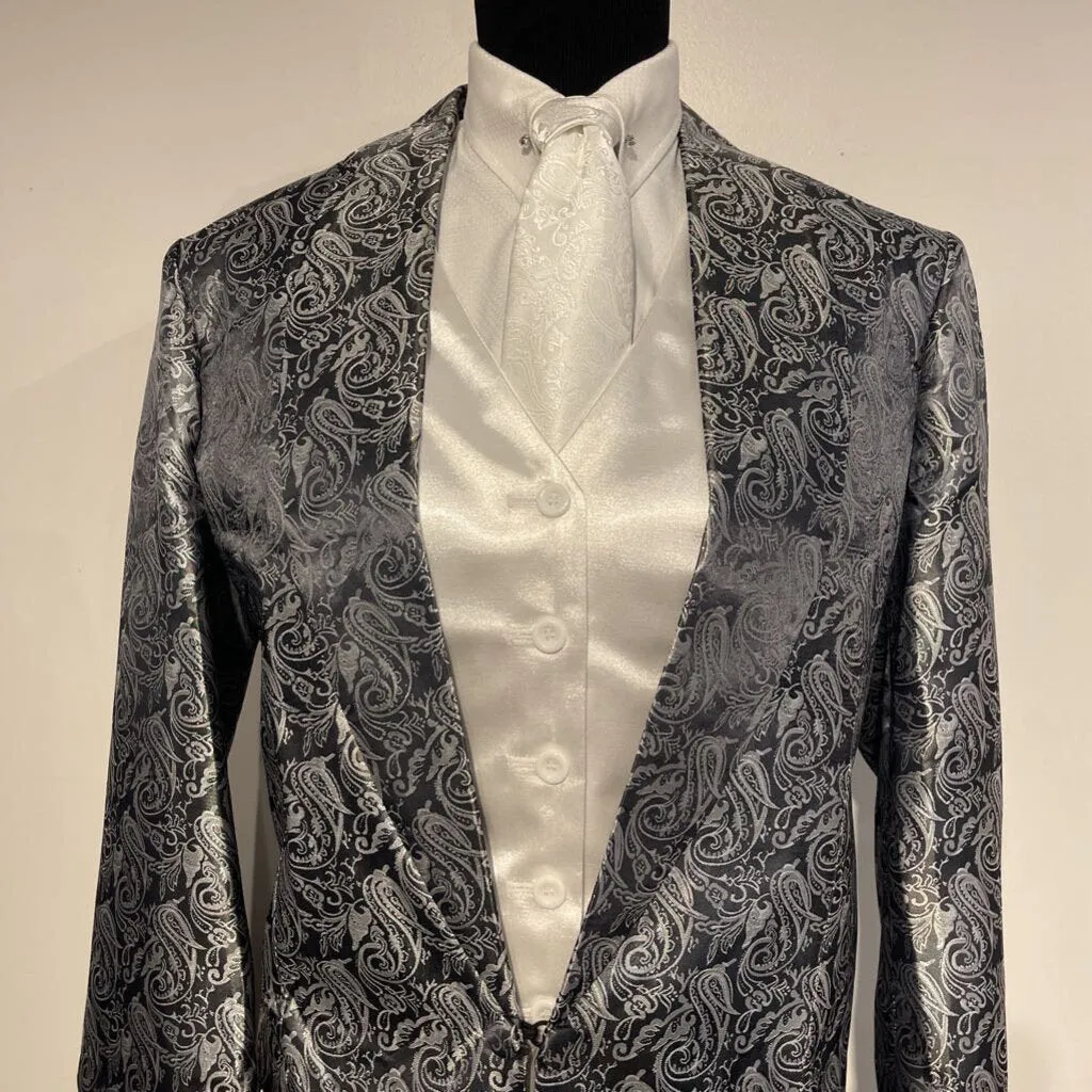 New MTC Silver Paisley Daycoat