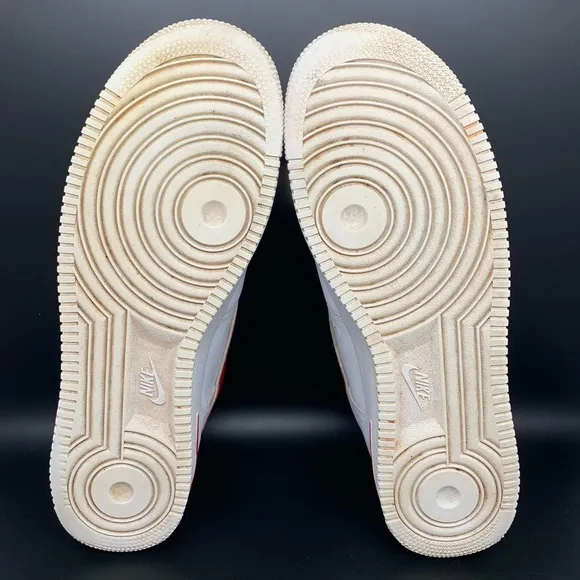 Nike Air Force 1 ‘07 Low White/Gym Red Shoes Men’s Sz 13