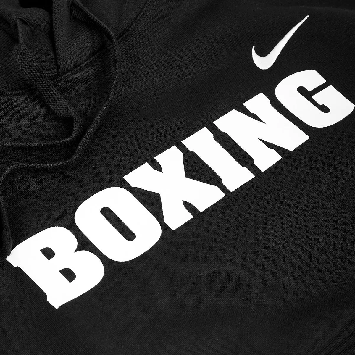 NIKE BOXING HOODIE-BLACK/WHITE