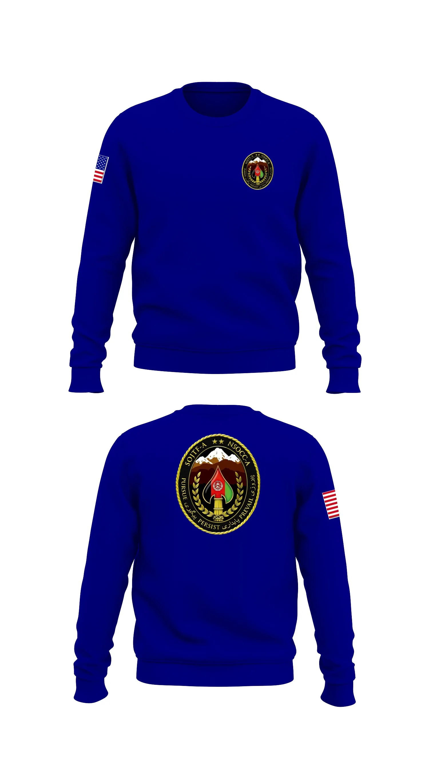 NSOCC- A Store 1 Core Men's Crewneck Performance Sweatshirt - 87663409311