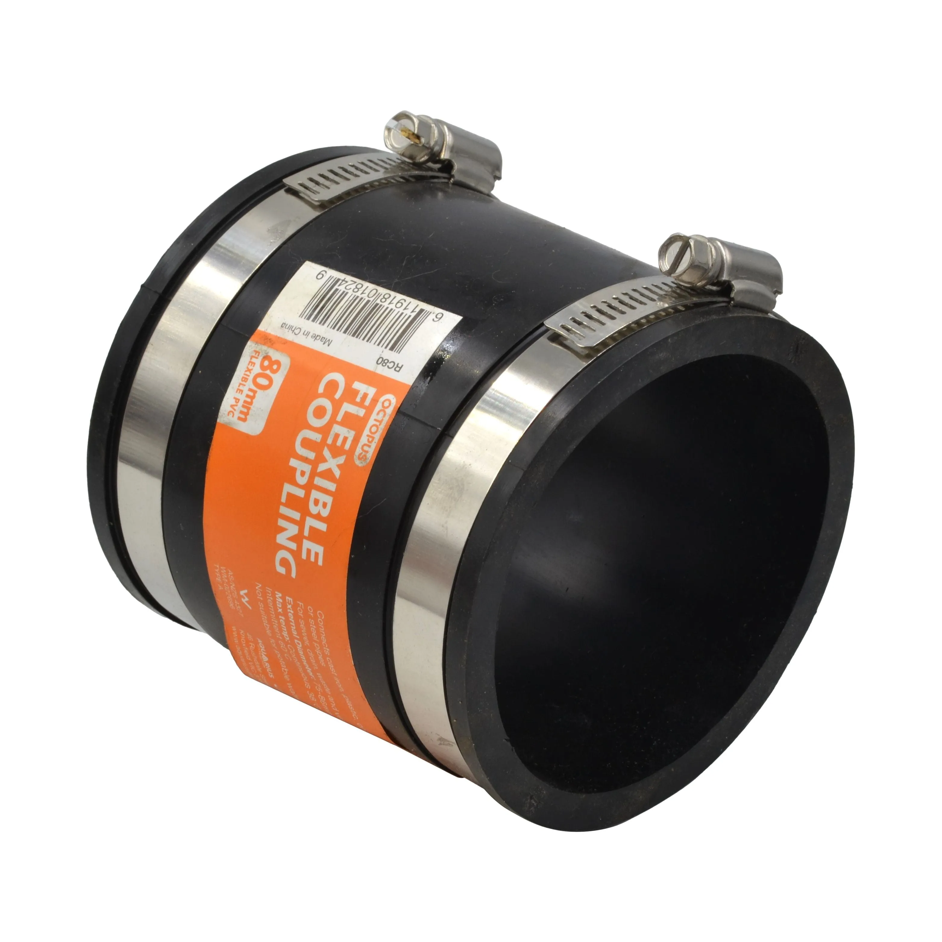 Octopus 80mm Type A PVC Flexible Quick Coupling Connector