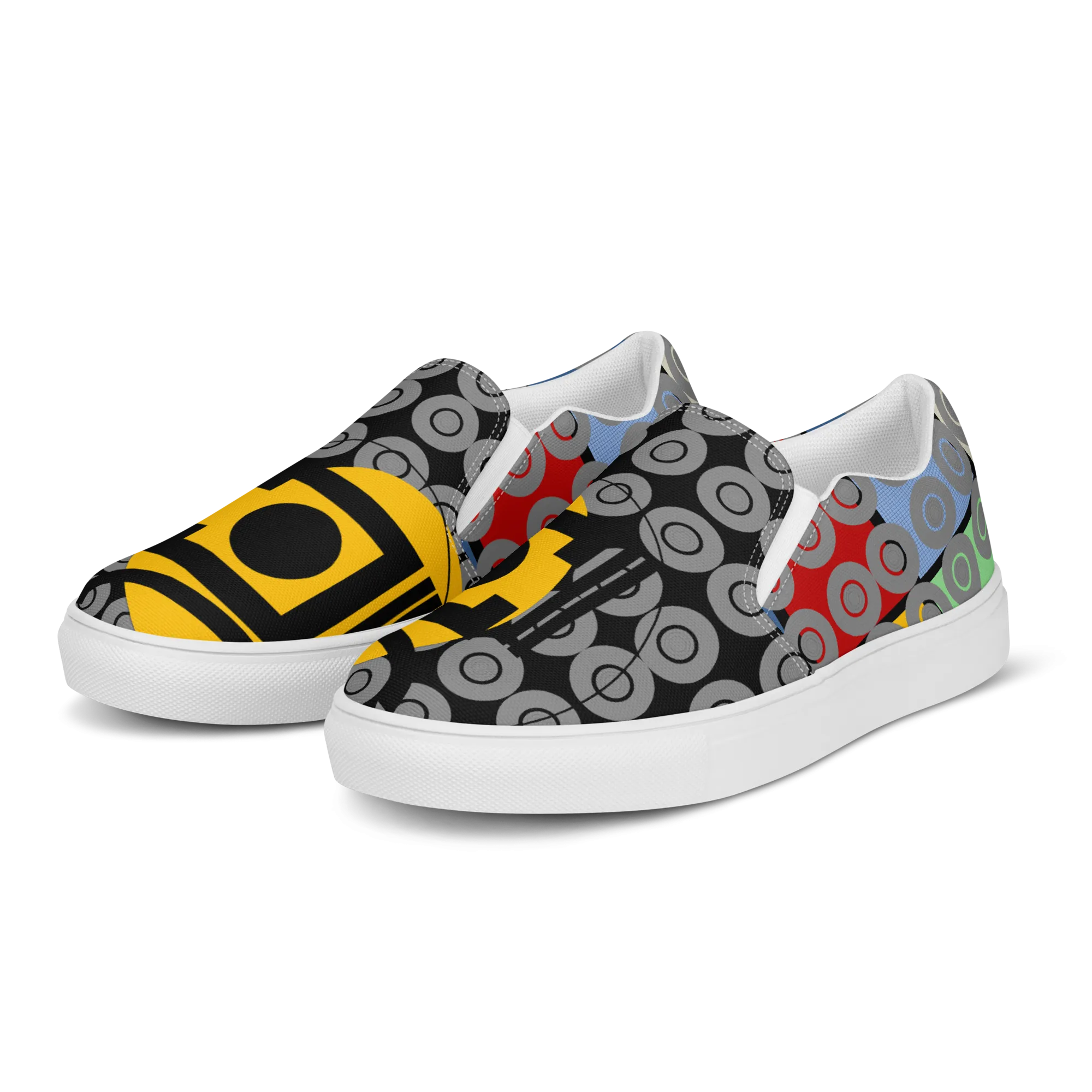 Origen Destination Women’s slip-on canvas shoes BluTY
