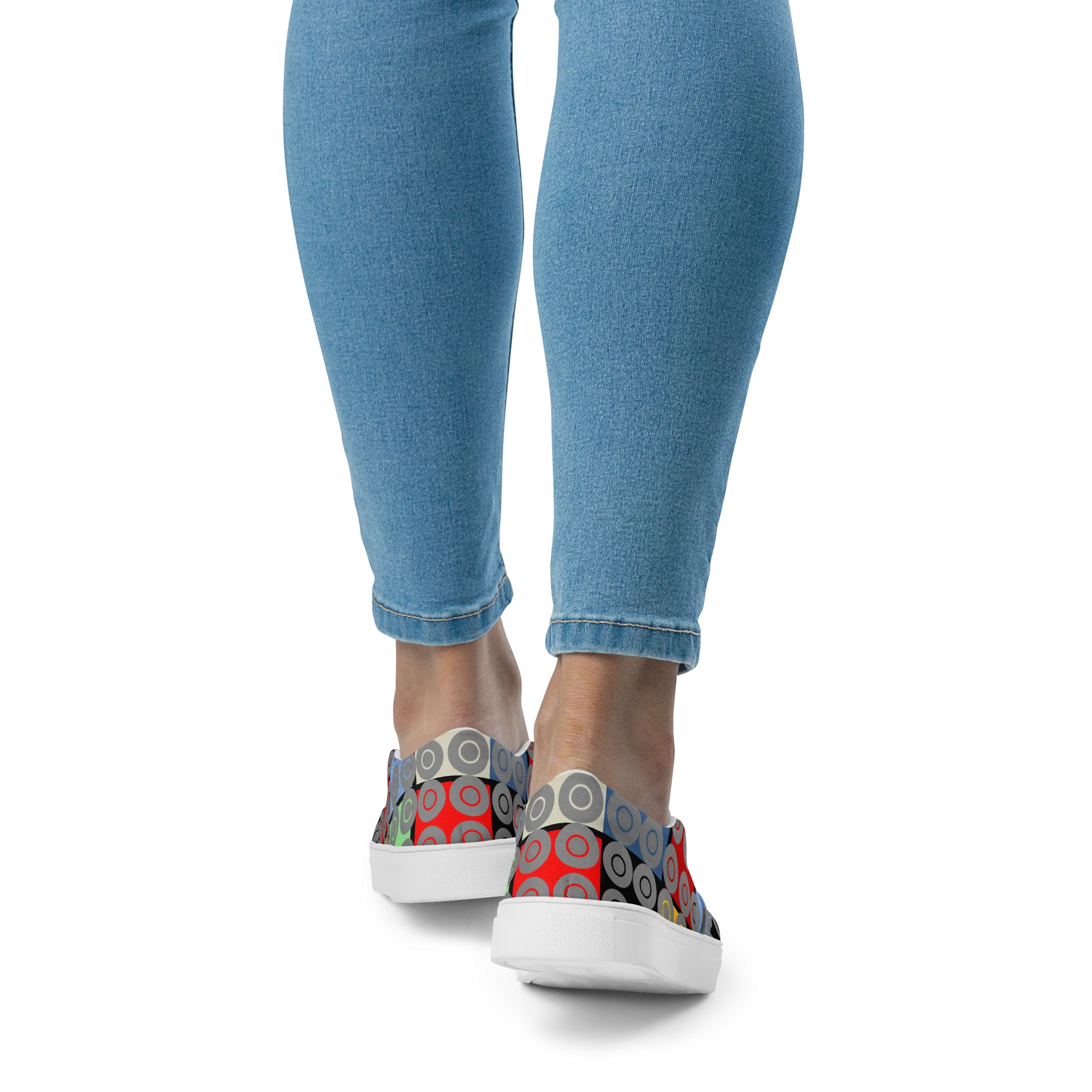 Origen Destination Women’s slip-on canvas shoes BluTY