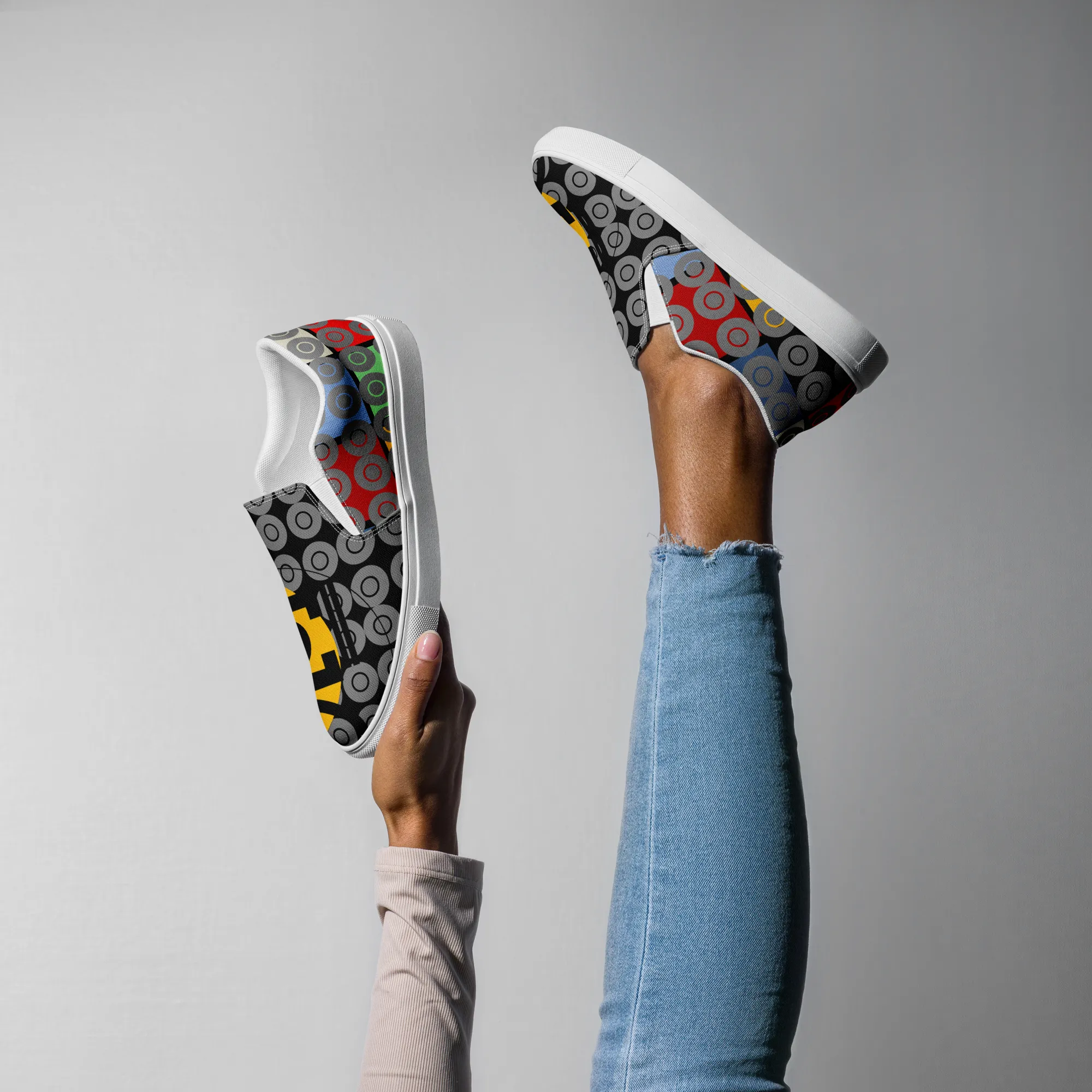 Origen Destination Women’s slip-on canvas shoes BluTY