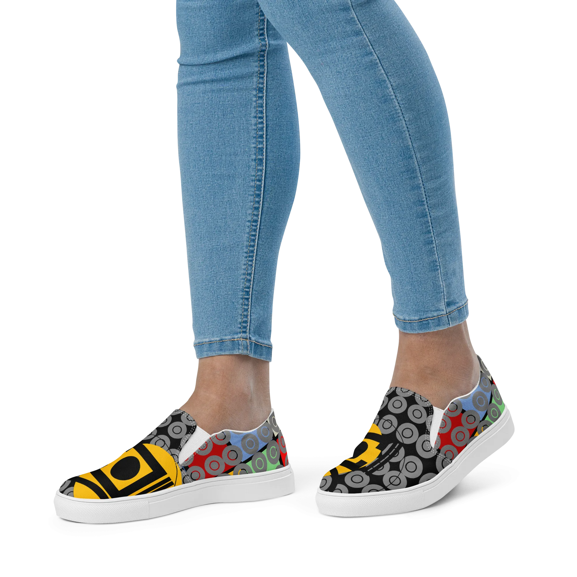 Origen Destination Women’s slip-on canvas shoes BluTY