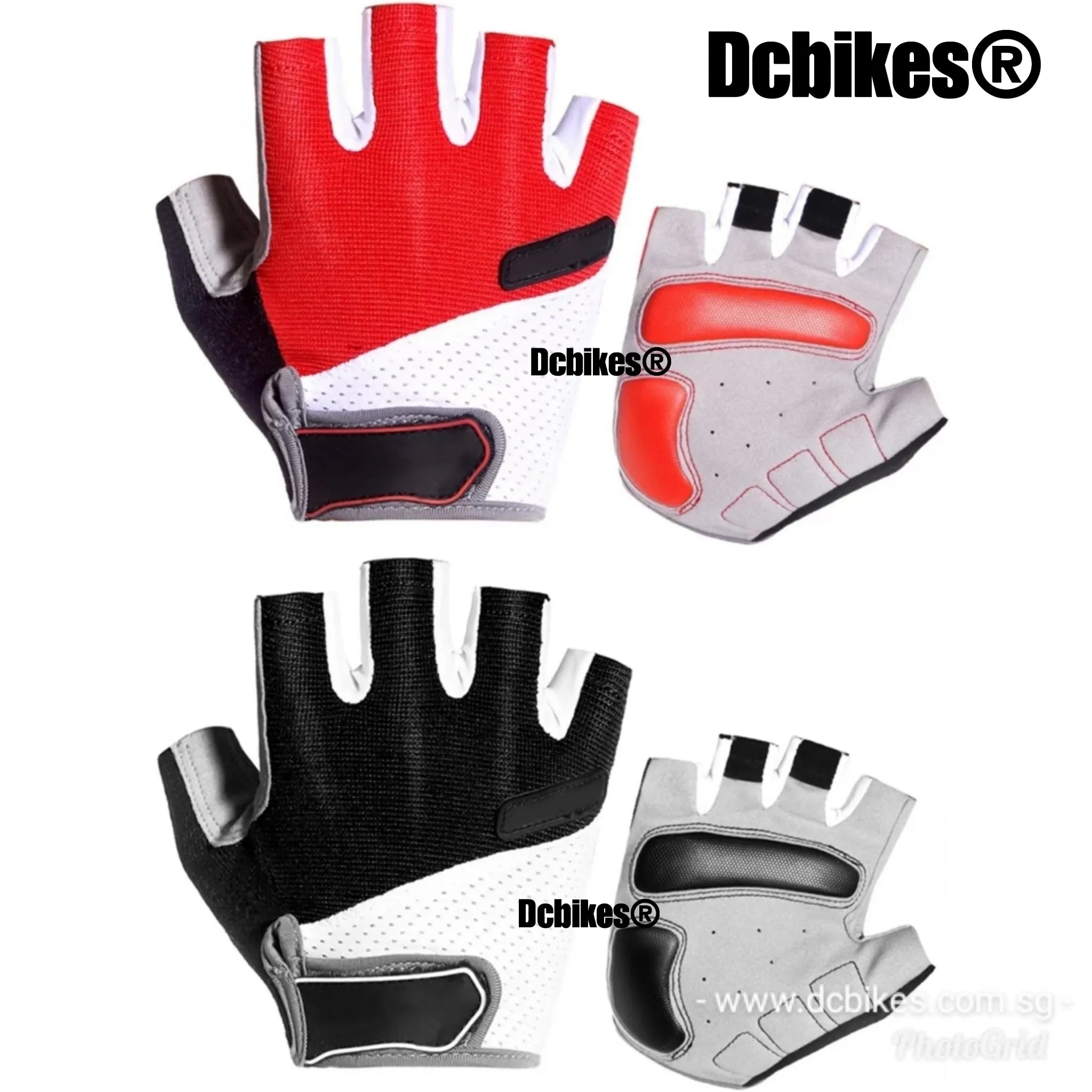 Outdoor Sports MTB Road Half Finger Protective Gloves