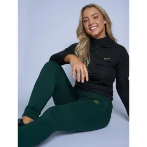 Palmfit COMFORT 1/4 Women’s Zip Pullover, Black