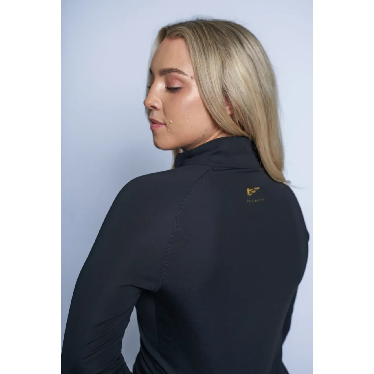 Palmfit COMFORT 1/4 Women’s Zip Pullover, Black
