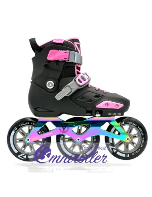Patines en linea Fitness Pro VRoller 3W Negro Rosa