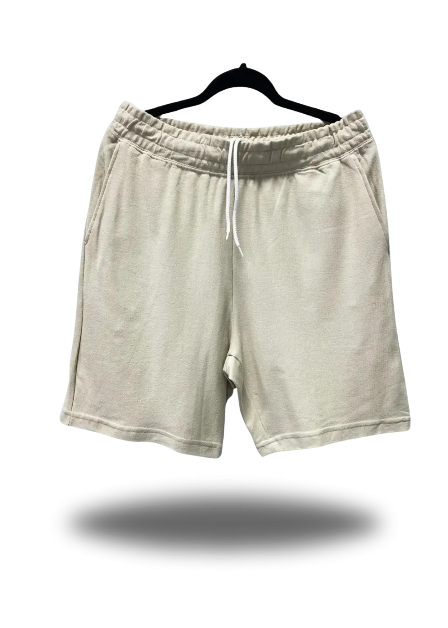 PIQUE GYM SHORTS BONE