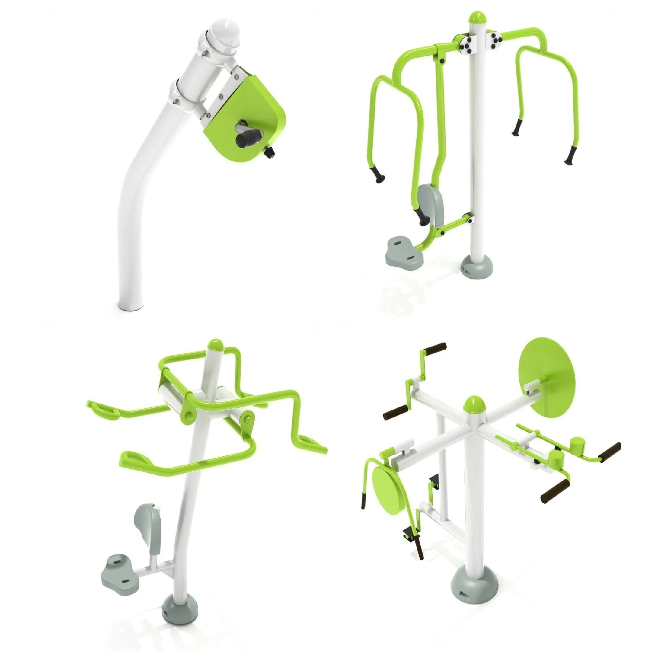 Playground Fitness Accessible Outdoor Fitness Package