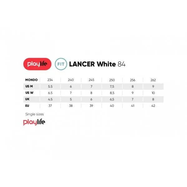 Playlife Lancer 84 Inline Skates White