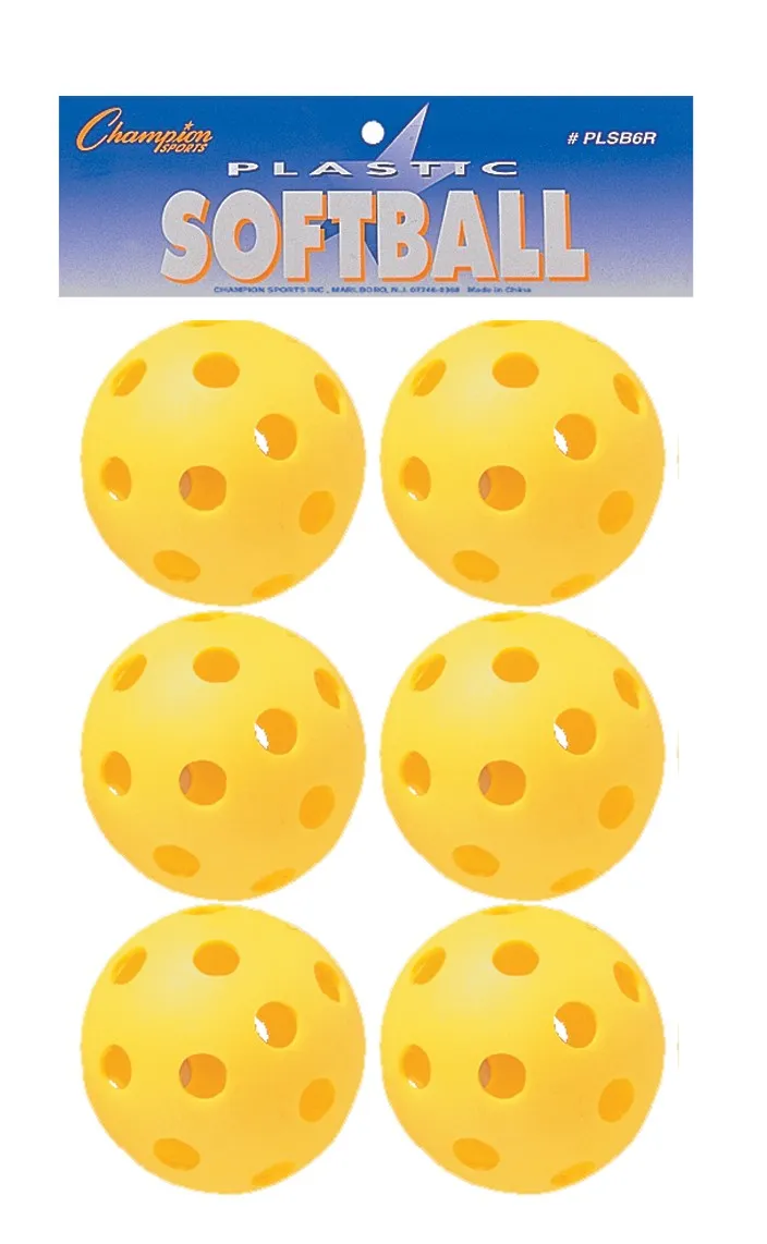 PLSB Plastic Wiffle Softball
