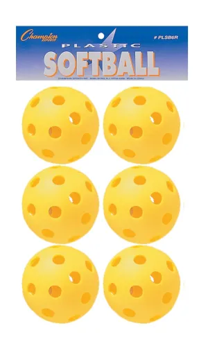 PLSB Plastic Wiffle Softball