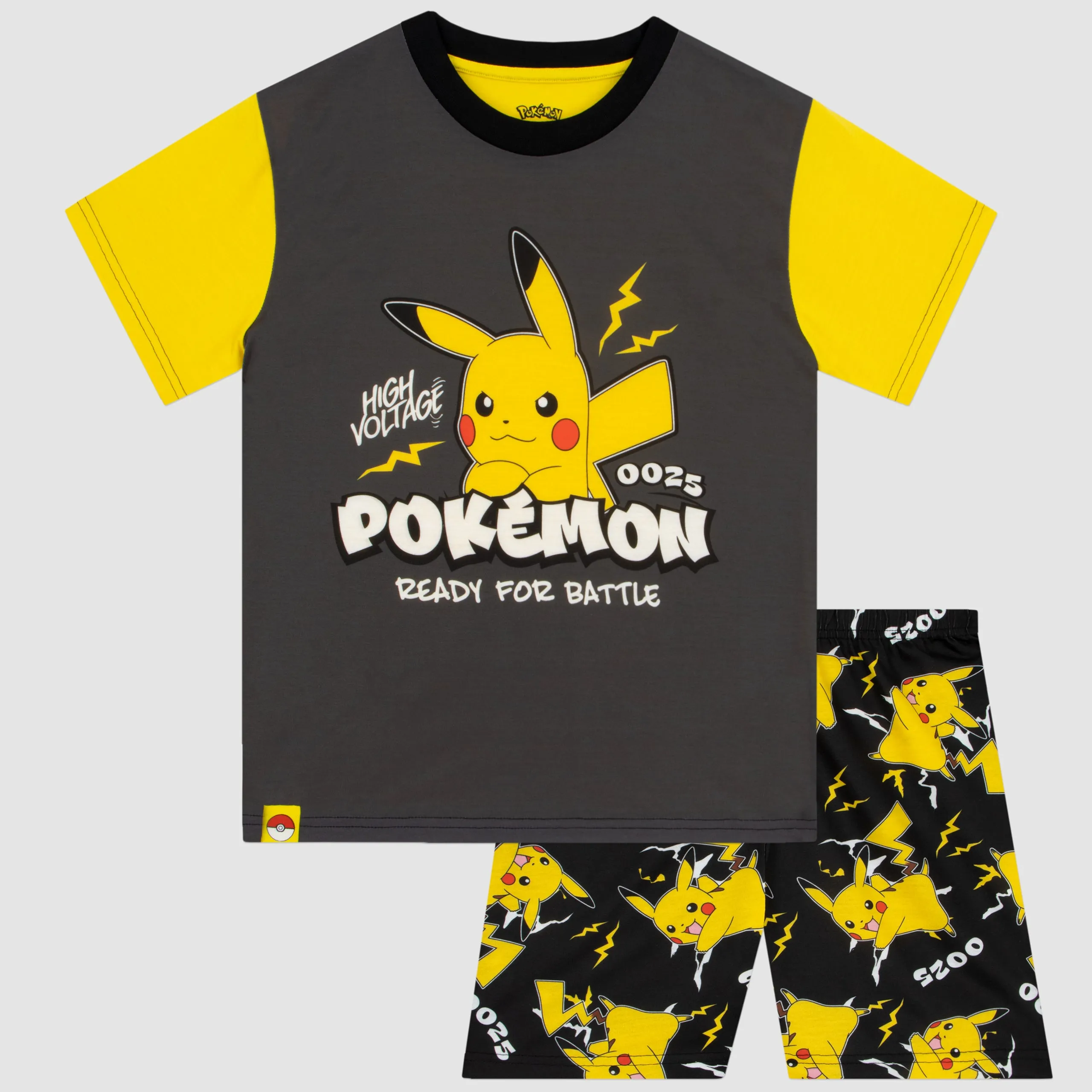 Pokémon Short Pyjamas - Ready For Battle
