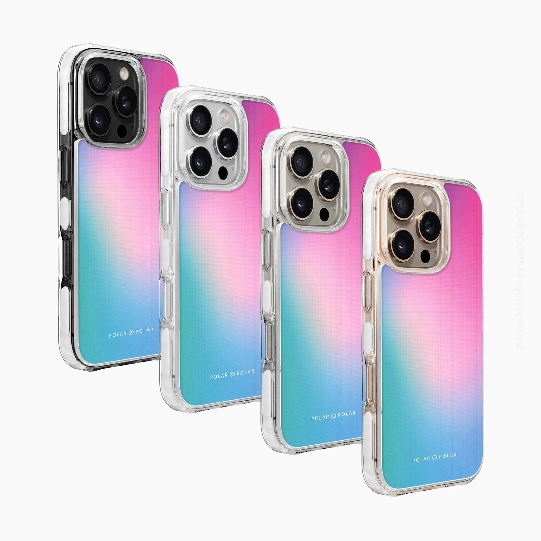 Polar Light - iPhone 16 Pro Clear Bumper MagSafe Case