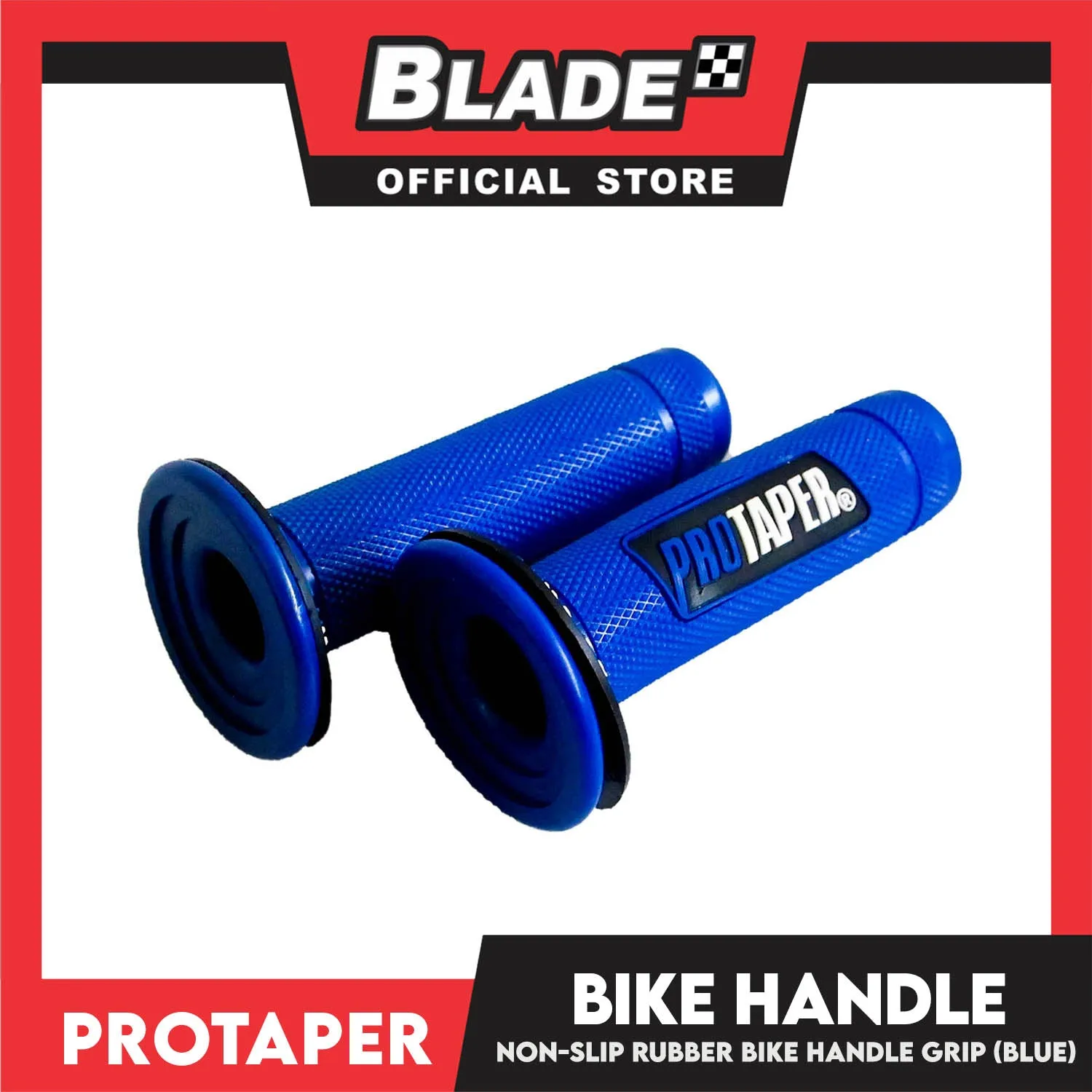 Protaper Rubber Bike Handle Grip (Blue)