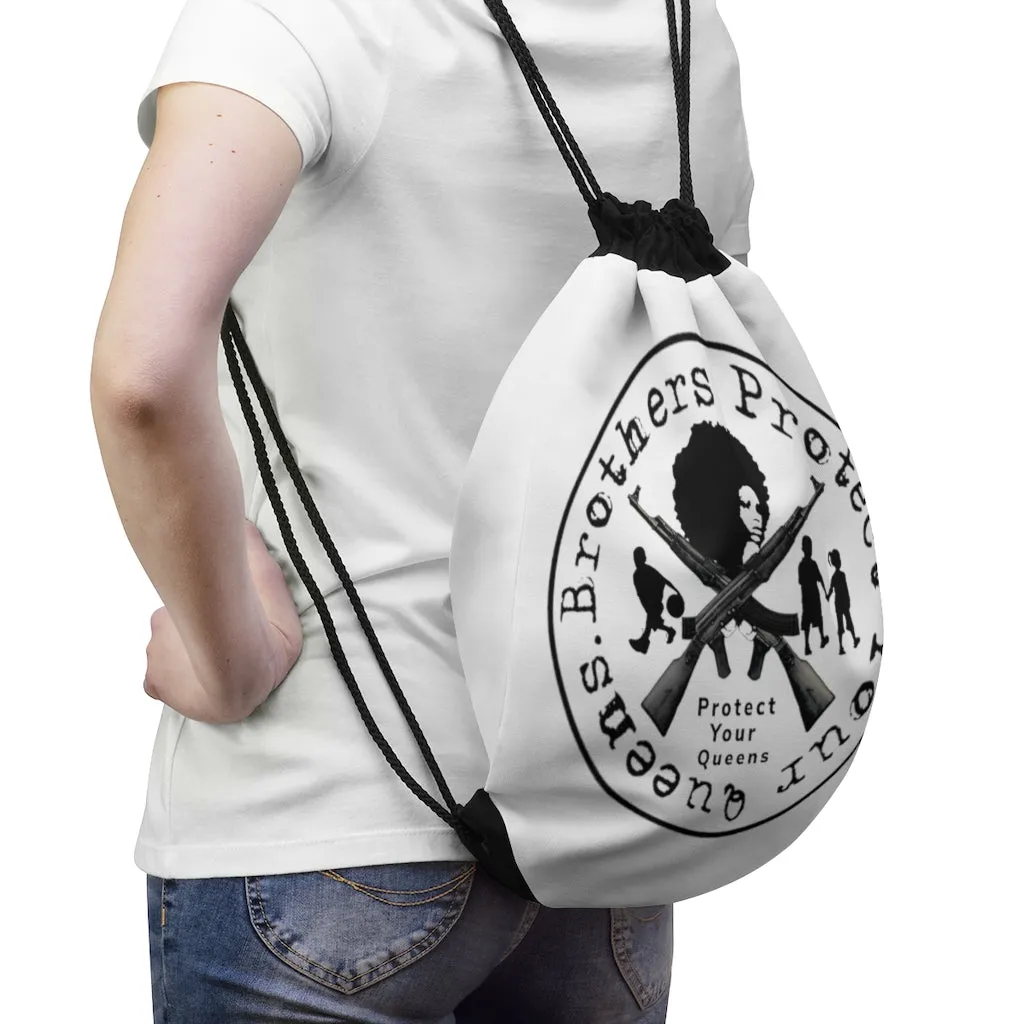 Protect Your Queens Drawstring Bag