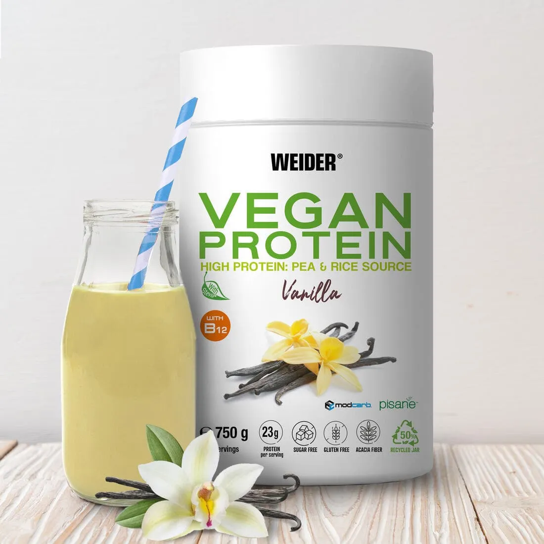 Proteine vegan 750g vanille