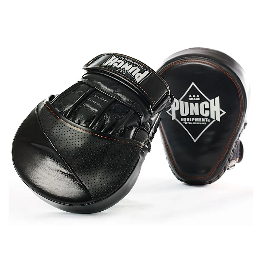 Punch Equipment Black Diamond Classics Muay Thai Boxing Focus Pads Pair
