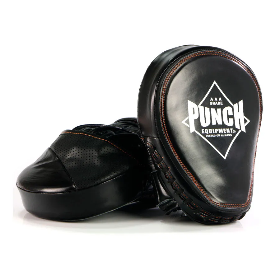 Punch Equipment Black Diamond Classics Muay Thai Boxing Focus Pads Pair