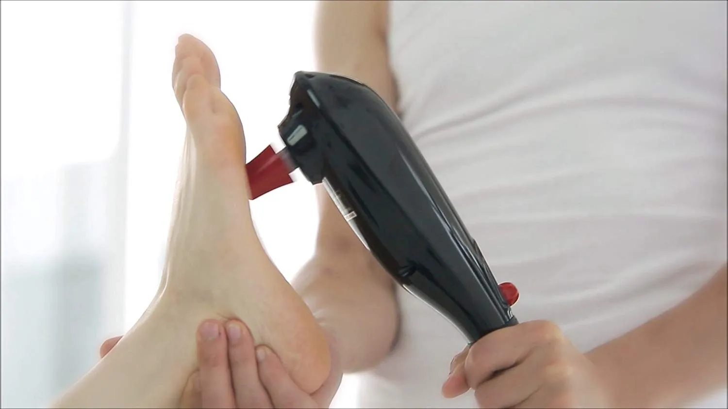 PUREWAVE™ CM-07 Dual Motor Percussion   Vibration Therapy Massager (Black) | Official Patented CM-07™ | Treat pain for back, sciatica, neck, leg, foot, plantar fasciitis, tendinitis, arthritis, sports