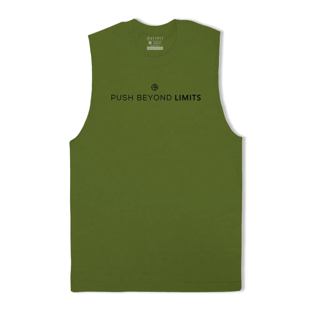 Push Beyond Limits Graphic Tank Top