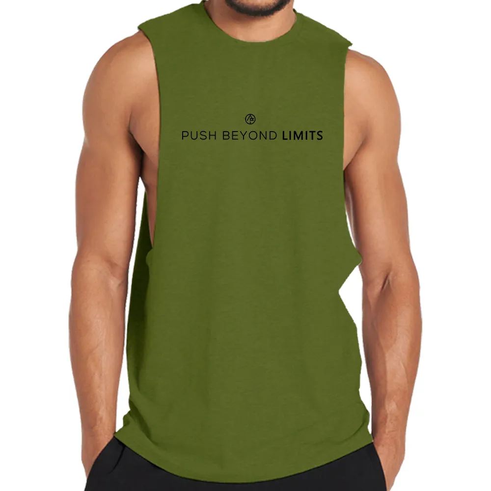 Push Beyond Limits Graphic Tank Top