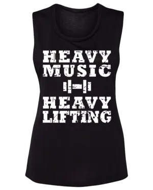 RAF "HEAVY MUSIC HEAVY LIFTING" Muscle Tee