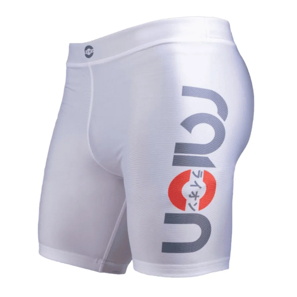 Raion CS Plain Compression Shorts | RG-C097 | Logo Design |Protects Against Rash Formation