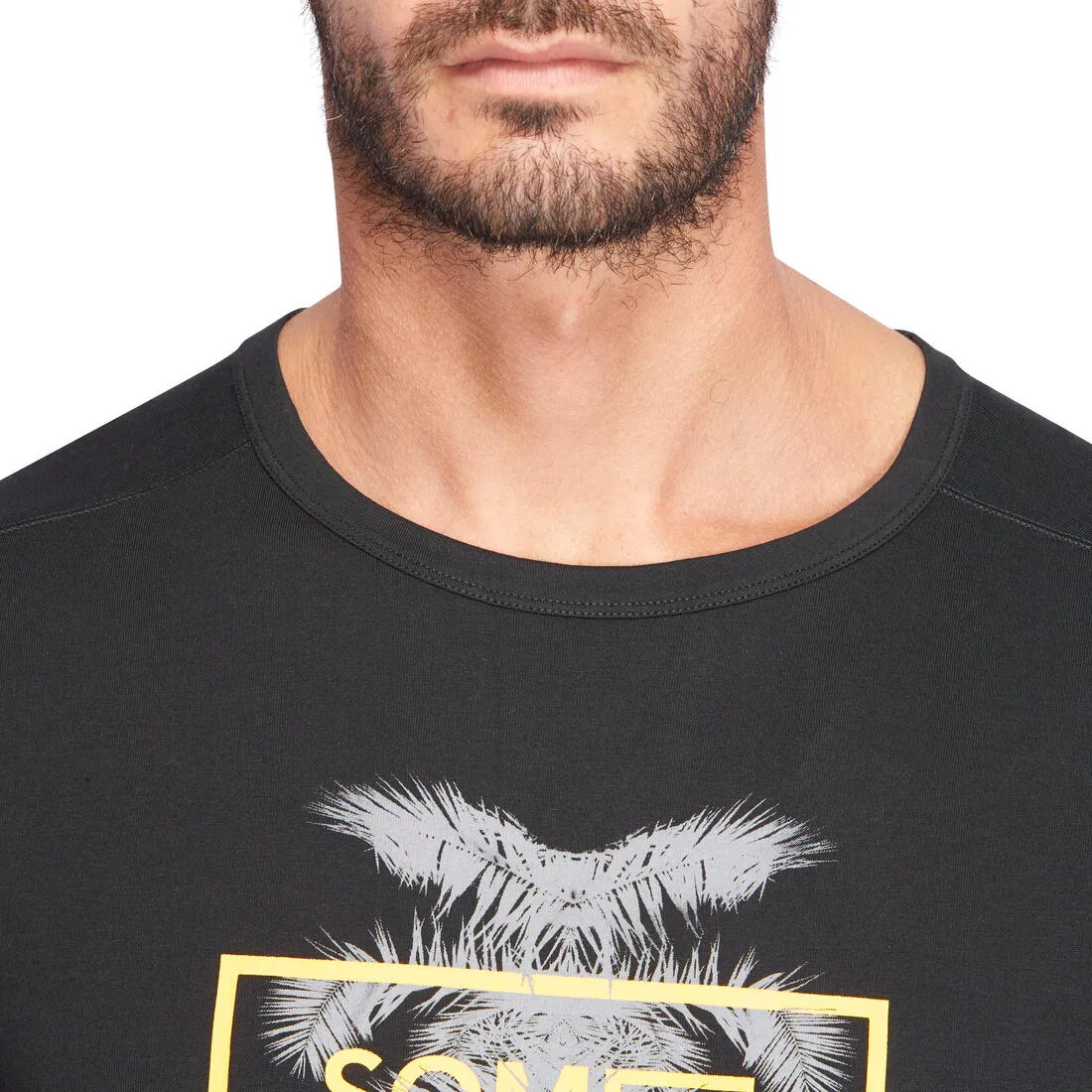 Regular-Fit Gym & Pilates T-Shirt Print