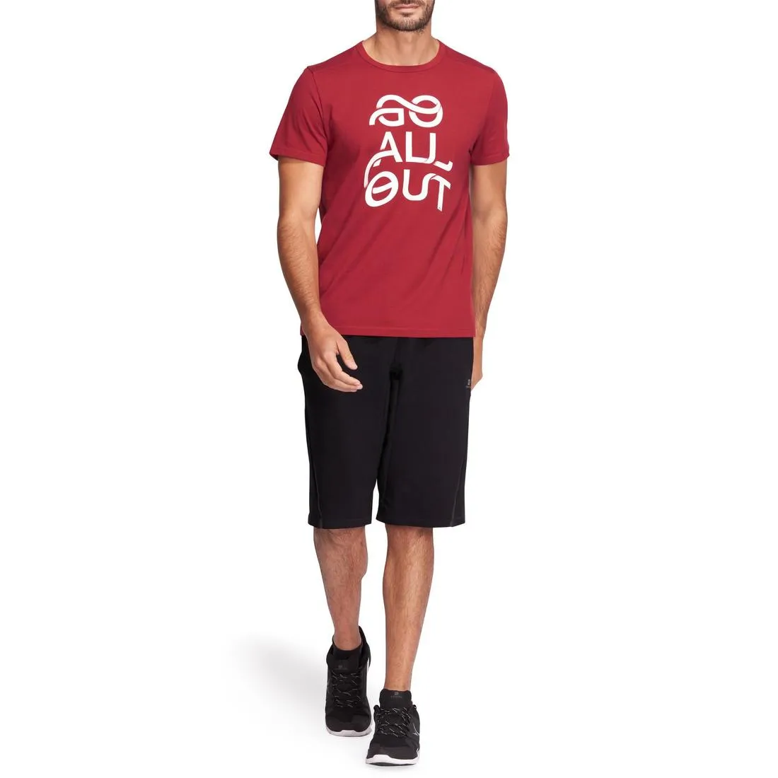 Regular-Fit Gym & Pilates T-Shirt Print