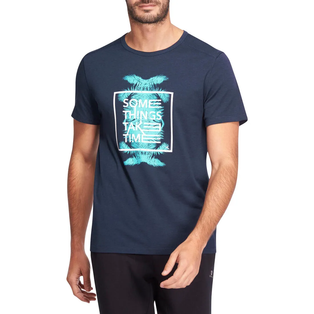 Regular-Fit Gym & Pilates T-Shirt Print