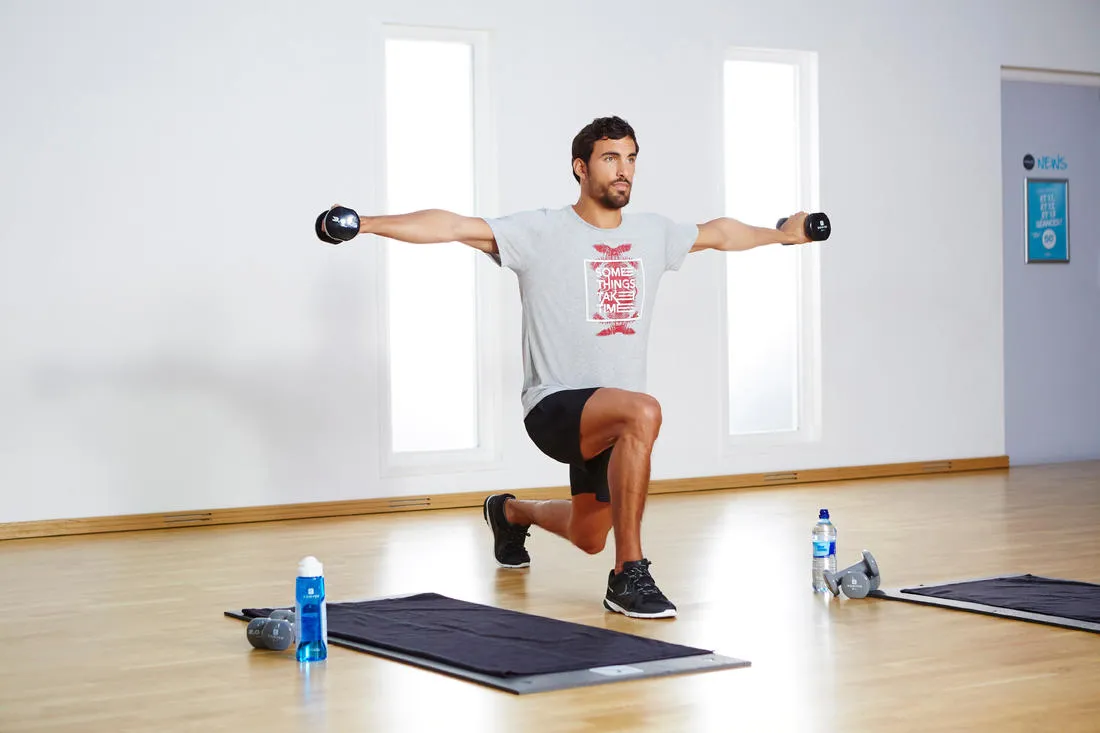 Regular-Fit Gym & Pilates T-Shirt Print