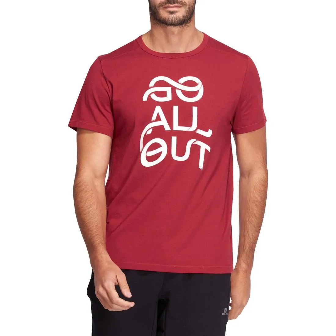 Regular-Fit Gym & Pilates T-Shirt Print