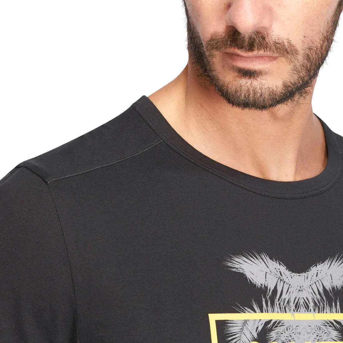 Regular-Fit Gym & Pilates T-Shirt Print