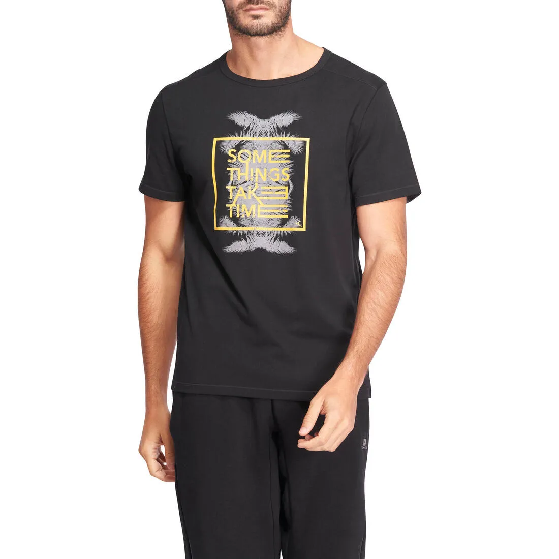 Regular-Fit Gym & Pilates T-Shirt Print
