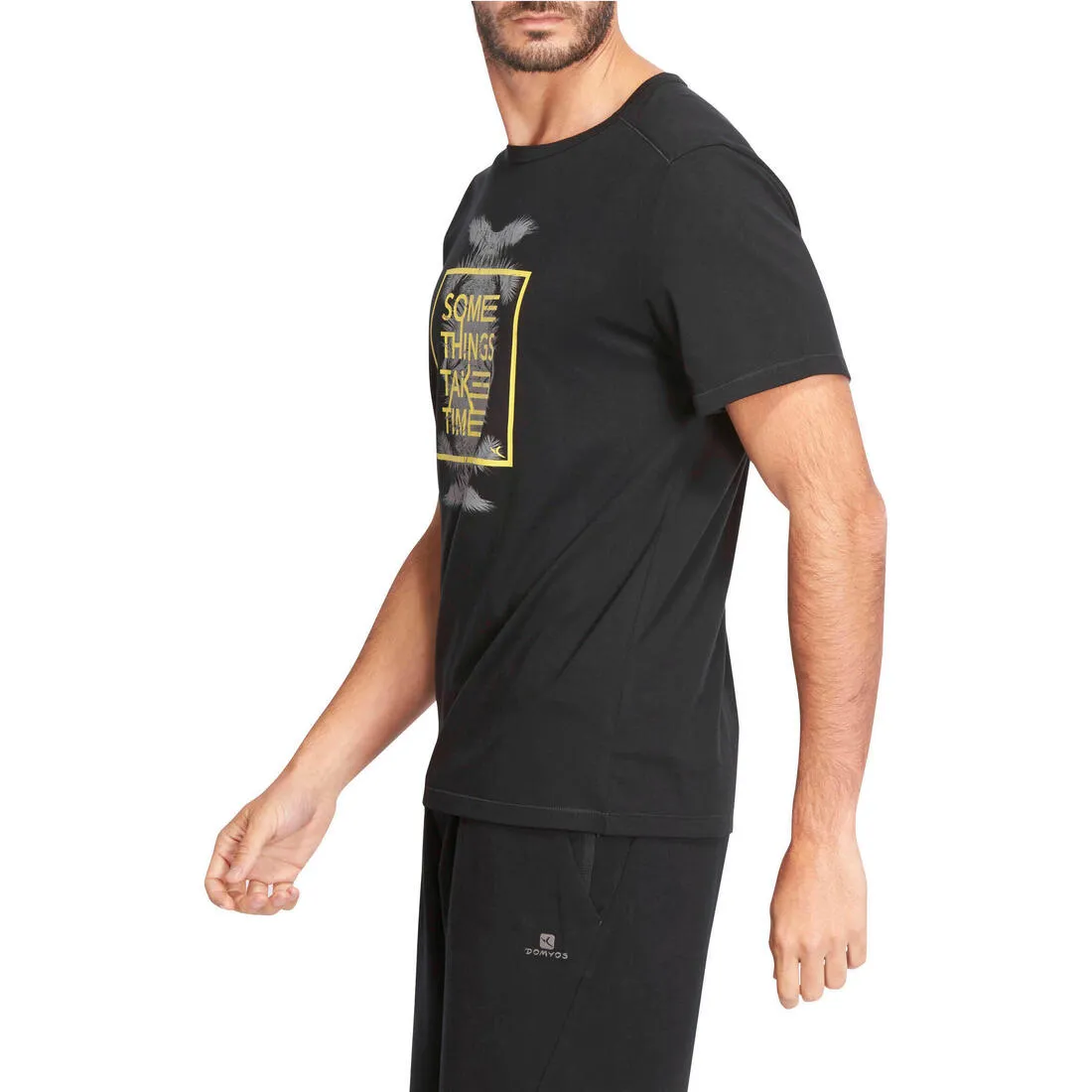 Regular-Fit Gym & Pilates T-Shirt Print
