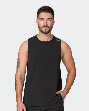 Replay Laser Cut Tank - Black